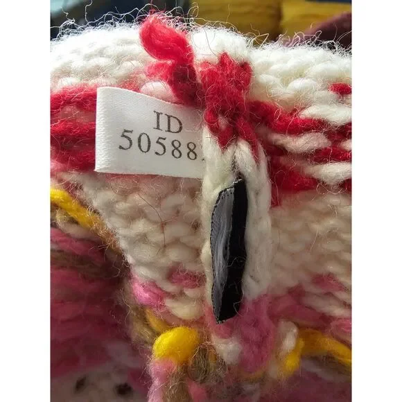 Abercrombie & Fitch Lambswool Blend Fair Isle Sweater Medium - Picture 12 of 12